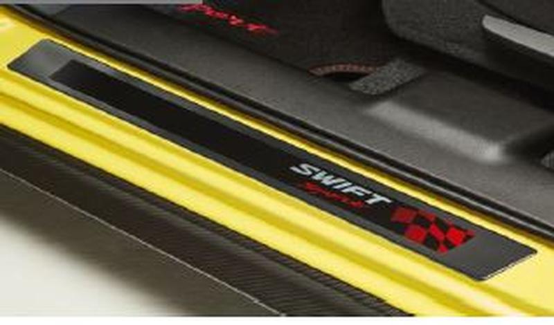 Door Sill Trim Set Blk - Suzuki Swift Sport 1.4t